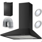 Hotte aspirante cheminée - berdsen - bt - 214 - 60 cm - noire Hotte aspirante cheminée - berdsen - bt - 214 - 60 cm - noire