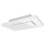 Hotte aspirante gurari gch 790 wh diamond � recyclage dair hotte de plafond 90 cm 850 m� / h blanche