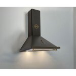 Hotte aspirante - gurari - gch 975 bl 6 - 60cm - 850m� / h - design r�tro noir