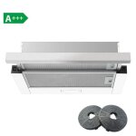 Hotte aspirante télescopique - classe a + + + - 60 cm - 400 m³ / h - 2 vitesses - Éclairage led - avec ... Hotte aspirante télescopique - classe a + + + - 60 cm - 400 m³ / h - 2 vitesses - Éclairage led - avec ...