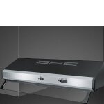 Hotte casquette smeg inox noir 60cm 305m3 / h 72db cl. c ksec61xe3 Hotte casquette smeg inox noir 60cm 305m3 / h 72db cl. c ksec61xe3