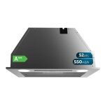 Hotte conventionnelle - cecotec - bolero flux it 525500 - inox - 3 niveaux de puissance - a + + Hotte conventionnelle - cecotec - bolero flux it 525500 - inox - 3 niveaux de puissance - a + +