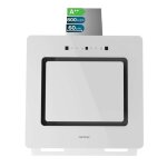 Hotte décorative - bolero - flux dt 608002 - verre blanc - 60 cm - a + + Hotte décorative - bolero - flux dt 608002 - verre blanc - 60 cm - a + +