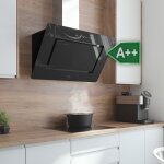 Hotte décorative - bolero - flux dt 908002 - verre noir - 90 cm - a + + Hotte décorative - bolero - flux dt 908002 - verre noir - 90 cm - a + +