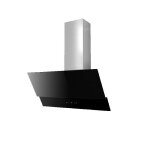 Hotte dcorative - cecotec - bolero flux dt 908001 - verre noir - 90 cm - a + +