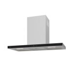 Sauter hotte dcorative murale 90cm 465m3 / h inox - shb4973x