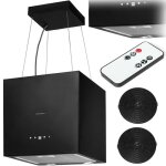 Hotte lot 40 cm - berdsen bt - 3140 - acier inoxydable - led - 2 filtres  charbon
