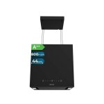 Hotte lot - cecotec - bolero flux cct 448000 - noir - 800 m3 / h - a + +