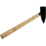 Houe de jardin en acier inoxydable avec manche en bois faucille de dsherbage houe de jardin outil de ...