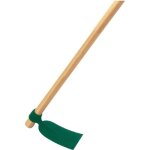 Houe - cap vert - lorraine - outil forg - manche en bois