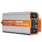 Houli onduleur � onde sinuso�dale pure options de 3000w � 6000w doubles prises eu eu - 6000w - 12v - ...