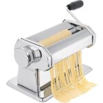Excellent houseware machine à pâtes manuelle acier inoxydable argenté Excellent houseware machine à pâtes manuelle acier inoxydable argenté