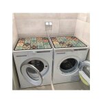 Housse anti - poussi�re pour machine � laver adapt�e � la machine � laver au four � micro - ondes et ...