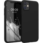 Housse pour apple iphone 11 coque - housse de tlphone protection souple en silicone - noir mat