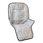 Housse dassise pour chaise haute b�b� enfant gamme ptit - cl�o - monsieur b�b�