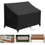 Housse de banc dextrieur 3 places housse de mobilier de jardin impermable coupe - vent protection solaire ...