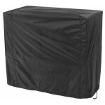Housse barbecue gaz polyester imperm�able avec sangles s�curit� pique - nique plein air 80x66x100cm