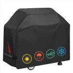 Housse bbq 152cm pour weber genesis 300 imperméable anti - uv Housse bbq 152cm pour weber genesis 300 imperméable anti - uv