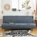 Housse de canap extensible sans accoudoirs universelle facile installer et nettoyer bleu couleurs multiples ... Housse de canap extensible sans accoudoirs universelle facile installer et nettoyer bleu couleurs multiples ...