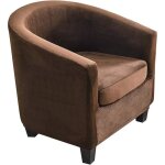Housse canap en velours housse fauteuil club housse canap en velours doux et pelucheux housse fauteuil ...