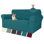 Housse de canap� 2 places avec accoudoirs universelle housse canap� extensible sofa cover en jacquard ...