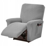 Housses de canapé lot de 4 extensibles pour fauteuil inclinable de relaxation et de massagedotées de ... Housses de canapé lot de 4 extensibles pour fauteuil inclinable de relaxation et de massagedotées de ...
