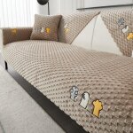 Housse de canap� couvre en forme de l d?angle housse de si�ge de canap� avec accoudoirs antid�rapant ...