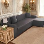 Housse de canap dangle 2 places + 3 placeshousse de canap extensible en lpour canap de angle housse ...