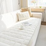 Housse de canap dangle 3 / 2 / 4 / 1 places housses canape velours ctel universelle pour canap angle ...