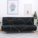 Housse de canap - lit antidrapante pliable extensible housse de protection pour canap de 2  3 places ...