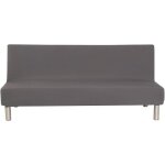 Housse de canap - lit sans accoudoirs housse de futon extensible pour 2 places protection de meubles ...