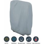 Housse chaise longue 71x110cm grise protection bain de soleil pliante imperm�able anti - uv pour jardin ...