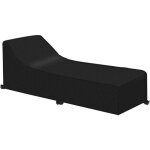 Housse de chaise longue - pzcc - imperm�able - coupe - vent - tissu oxford 210d - 200x70x68 cm
