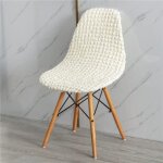 Housse de chaise housse de chaise universel seersucker couverture de chaise sans accoudoirs pour cuisine ...