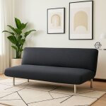 Housse de clic - clac bali 2 places anthracite - anthracite - terre de nuit