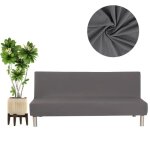 Housse de clic clac canap - lit 3 places 180 - 210cm ajustable housse pour canap sans accoudoirs lastique ...