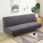 Housse clic clac housse canape lit170 - 190cm extensible anti - taches couvre protection canap� sans ...