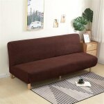 Housse clic clac housse canape lit170 - 190cm extensible anti - taches couvre protection canap� sans ...