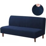 Housse clic clac housse canape lit190 - 210cm extensible anti - taches couvre protection canap� sans ...