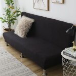 Housse clic clac housse canape lit190 - 210cm extensible anti - taches couvre protection canap� sans ...