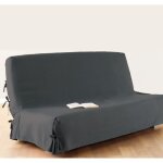 Atmosphera - housse pour clic - clac à nouettes olive - 140 x 200 cm - gris foncé Atmosphera - housse pour clic - clac à nouettes olive - 140 x 200 cm - gris foncé