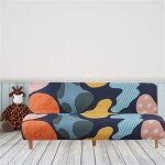 - housse clic clac elastique - confortable housse canap� salon couverture de imprim� - 160 - 190 cm(2) ...