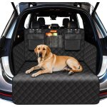 Housse coffre voiture chien universelle180x103cm tapis protection suv grande taille lavable en machine ...