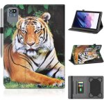 Housse coque universel pour tablette 10 - 101 pouces etui protection pour ziovo / wqplo / ouzrs / oangcc ...