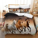 Housse de couette 140 x 200 cm chevalparure de lit cheval 1 housse de couette cheval en microfibre + ... Housse de couette 140 x 200 cm chevalparure de lit cheval 1 housse de couette cheval en microfibre + ...