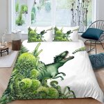 Housse de couette 140x200 tyrannosaure rex 3d motif 3 pièces parure de lit 1 personne enfant housse de ... Housse de couette 140x200 tyrannosaure rex 3d motif 3 pièces parure de lit 1 personne enfant housse de ...