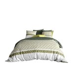 Housse de couette + 2 taies 240 x 260 cm naya