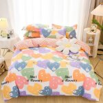 Housse de couette 220x240 100% microfibre motif botanique parure de lit avec fermeture Éclair housse ... Housse de couette 220x240 100% microfibre motif botanique parure de lit avec fermeture Éclair housse ...