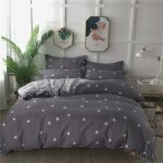 Housse de couette 220x240 100% microfibre motif botanique parure de lit avec fermeture Éclair housse ... Housse de couette 220x240 100% microfibre motif botanique parure de lit avec fermeture Éclair housse ...