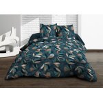 Housse de couette 240x260 + 2 taies - pur coton 57 fils - lena